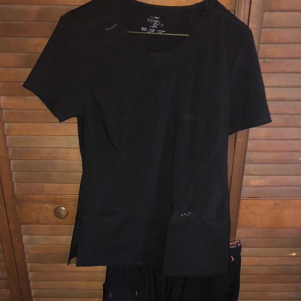 Black Scrubs Size Small